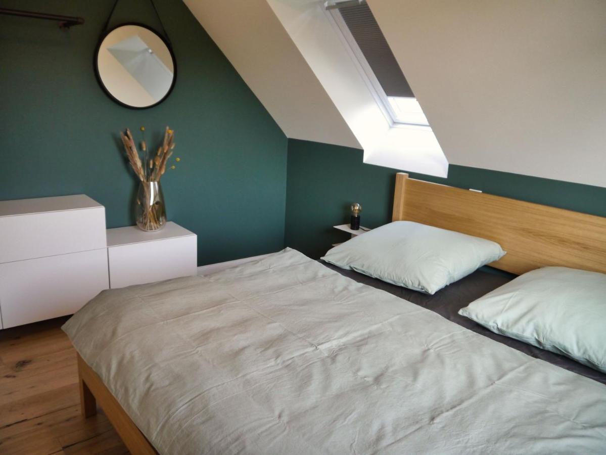 Der Schuppen Apartment Mildstedt Bagian luar foto