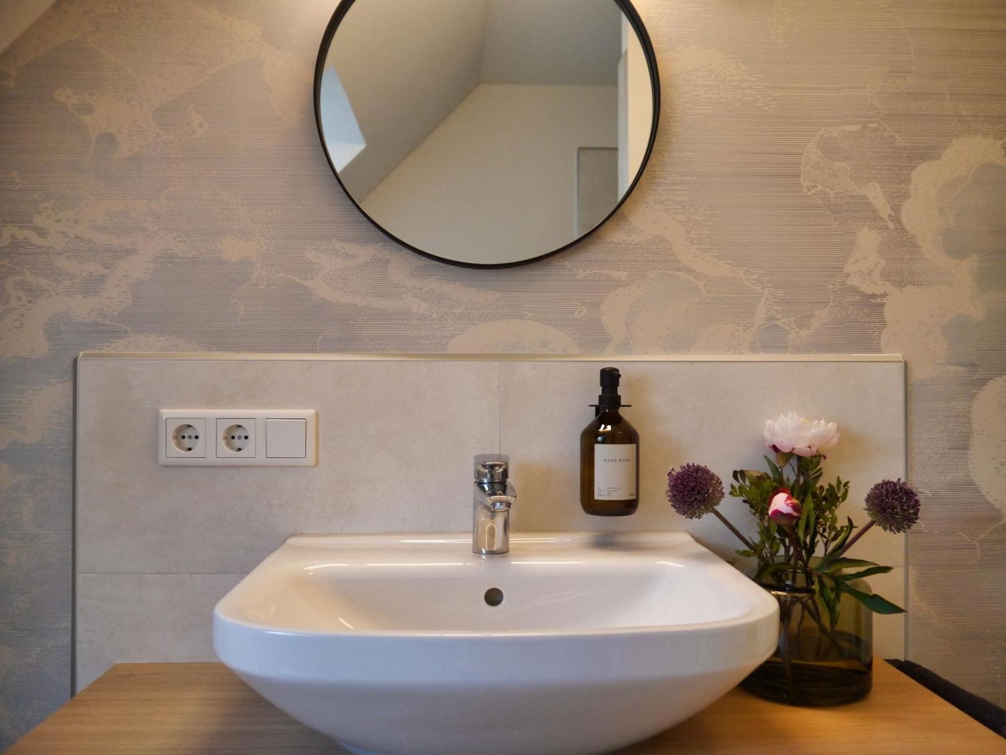Der Schuppen Apartment Mildstedt Bagian luar foto