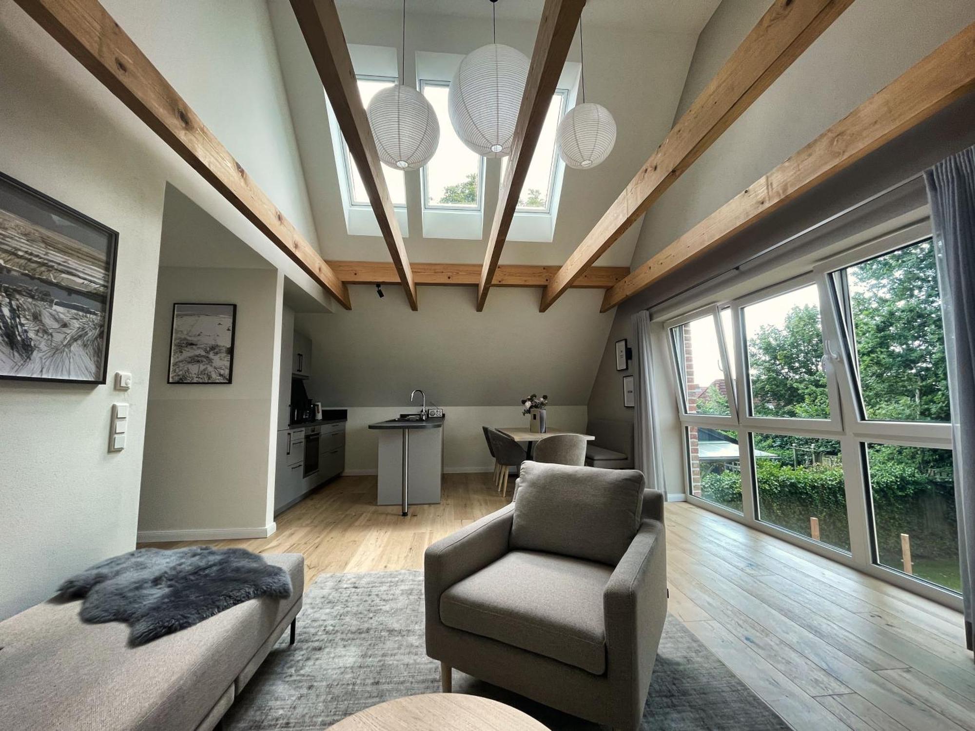 Der Schuppen Apartment Mildstedt Bagian luar foto