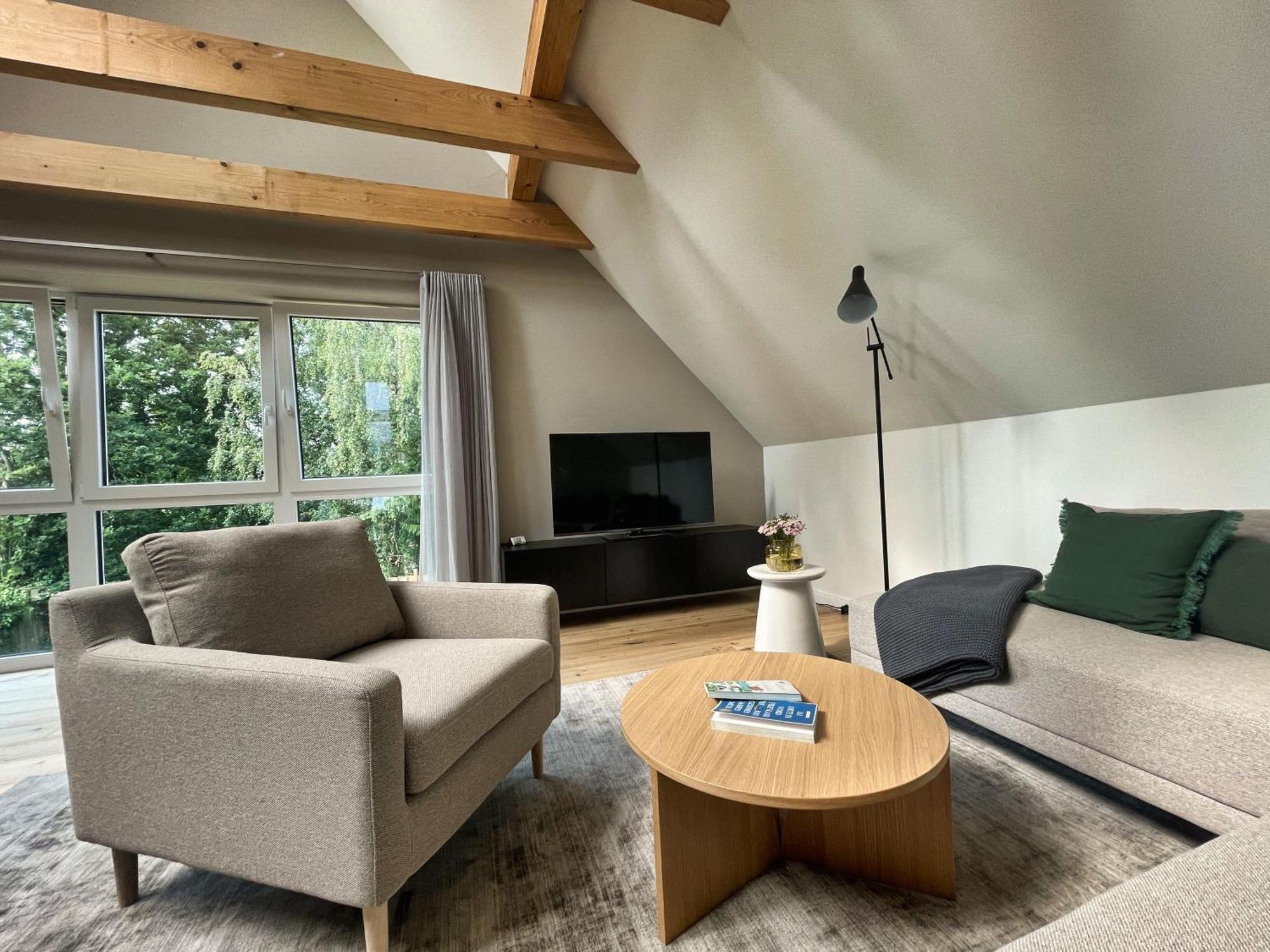 Der Schuppen Apartment Mildstedt Bagian luar foto