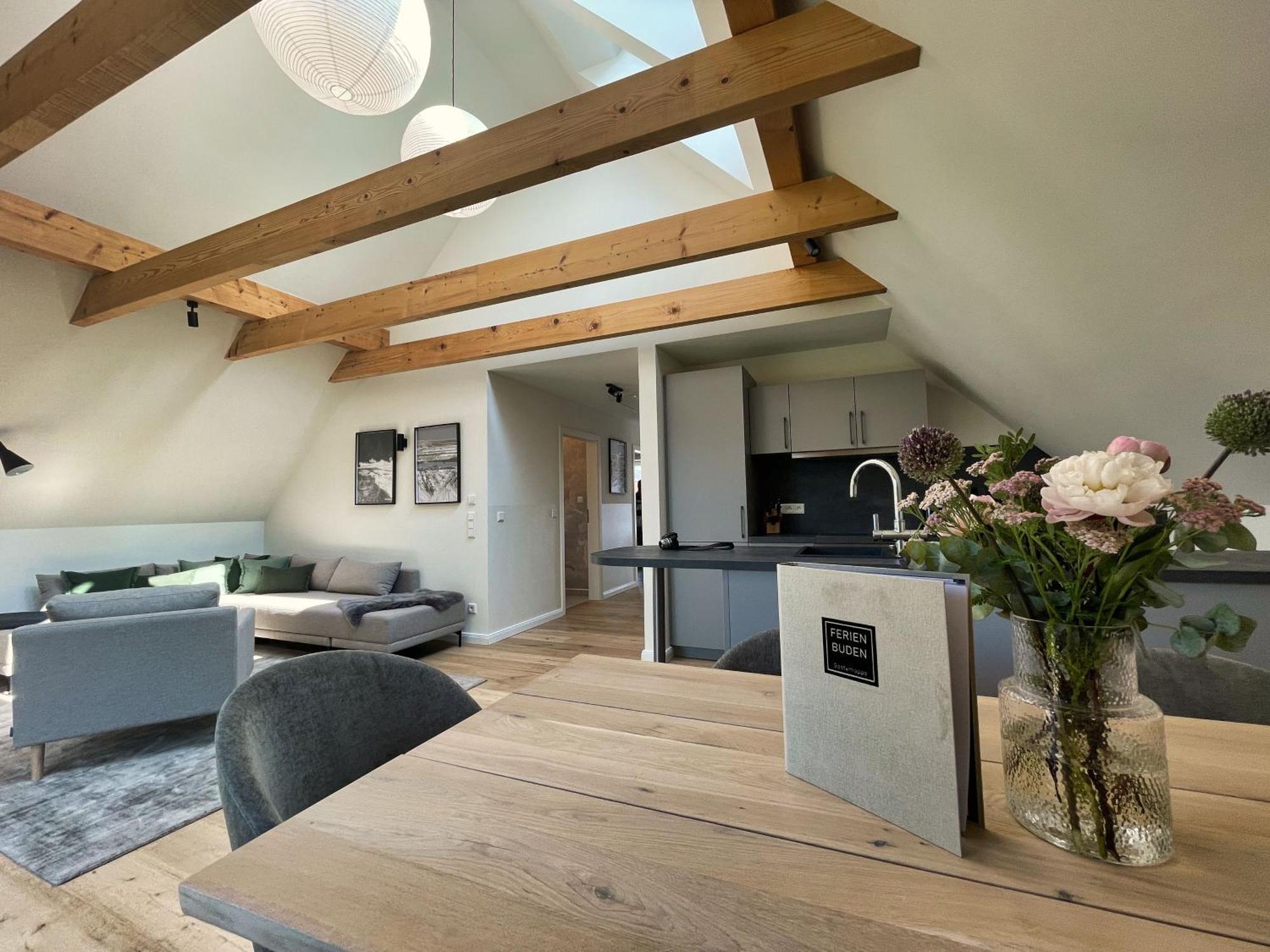Der Schuppen Apartment Mildstedt Bagian luar foto